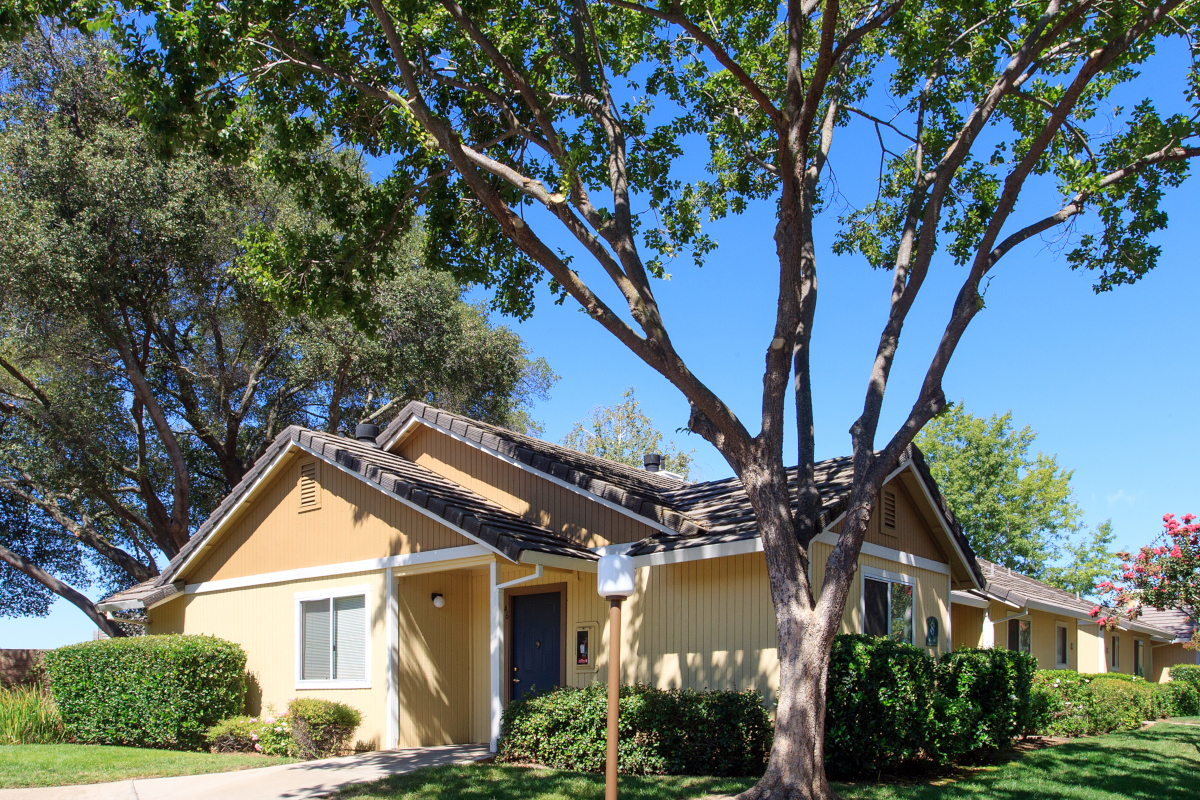 Housing unit in Heather Ridge, Sacramento, California.